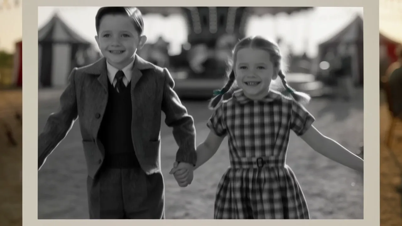 A memory of a 1950s fairground