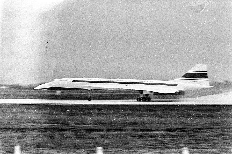 Concorde prepares to fly
